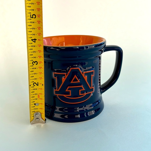 Auburn University Tigers Coffee Mug Navy Orange NEW - Picture 6 of 6